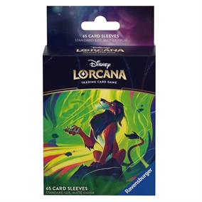 Scar - Sleeves (65 Sleeves) - Disney Lorcana TCG